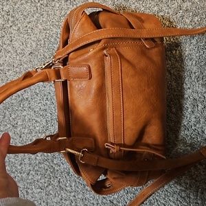 Moda Luxe Cross Body Brown